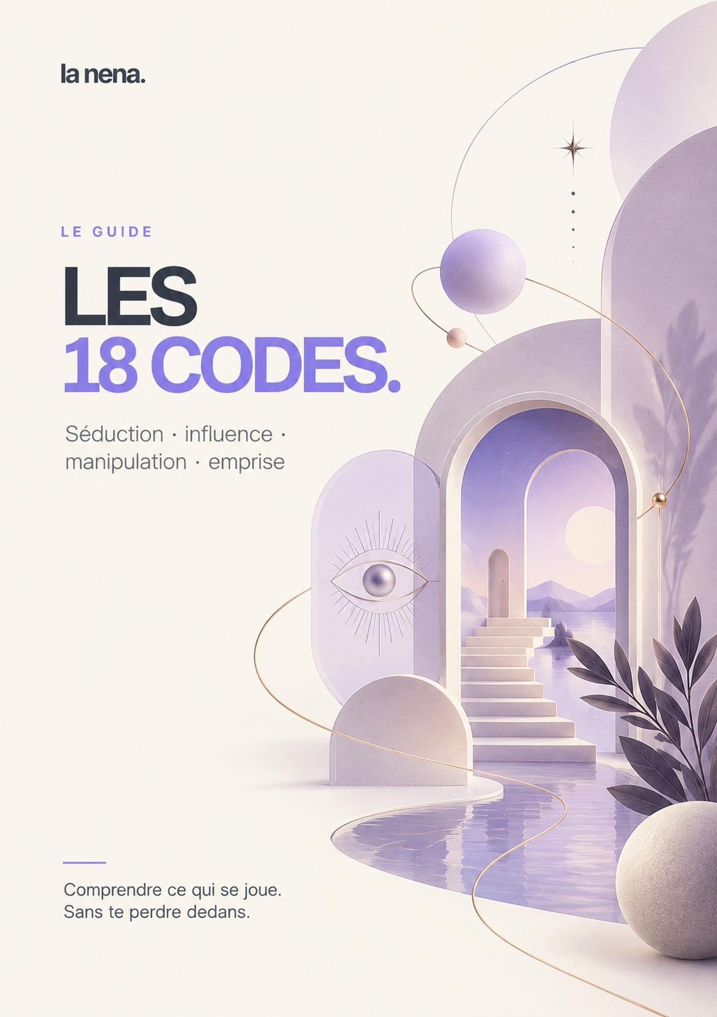 Couverture officielle de LES 18 CODES, par LA NENA